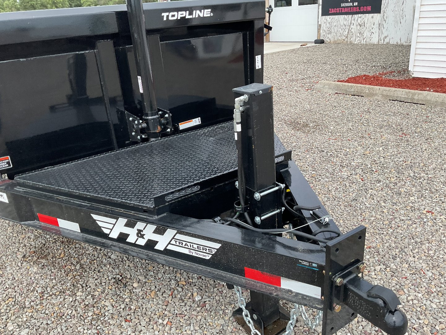 New 2025 H&H Trailers HBTL8316-BP-154 Dump Trailer