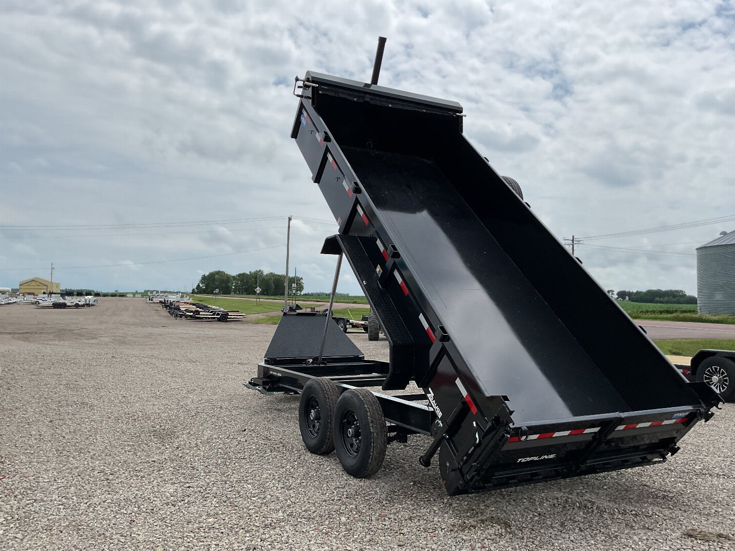 New 2025 H&H Trailers HBTL8316-BP-154 Dump Trailer