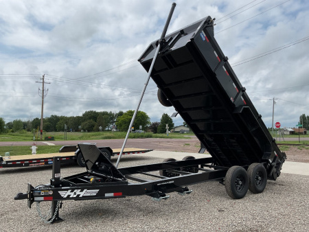New 2025 H&H Trailers HBTL8316-BP-154 Dump Trailer