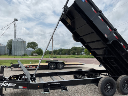 New 2025 H&H Trailers HBTL8316-BP-154 Dump Trailer