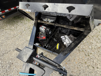 New 2025 PJ Trailers DM142 Dump Trailer 83X14 TA HIGH SIDES (GVW:14000) BLACK