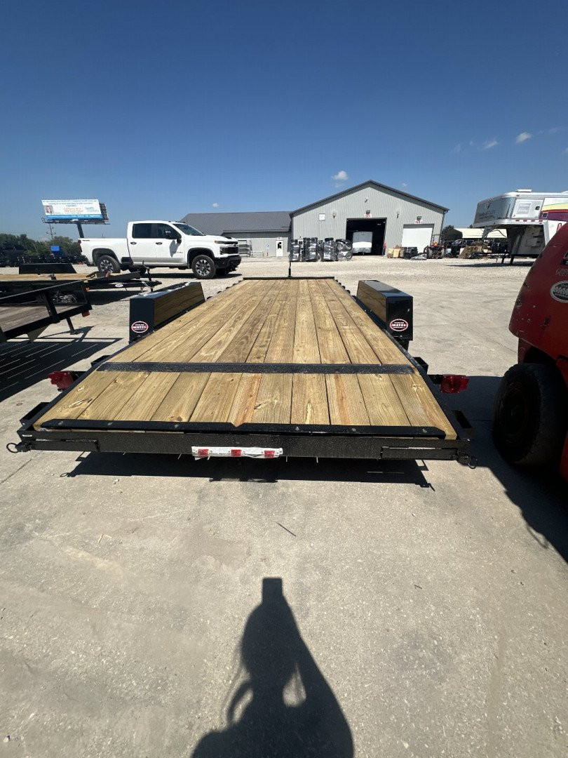 New 2025 AMO UT202 Car Hauler 82X20 TA DOVETAIL (GVW:7000) SLIDE IN RAMPS