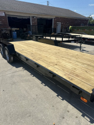 New 2025 AMO UT202 Car Hauler 82X20 TA DOVETAIL (GVW:7000) SLIDE IN RAMPS