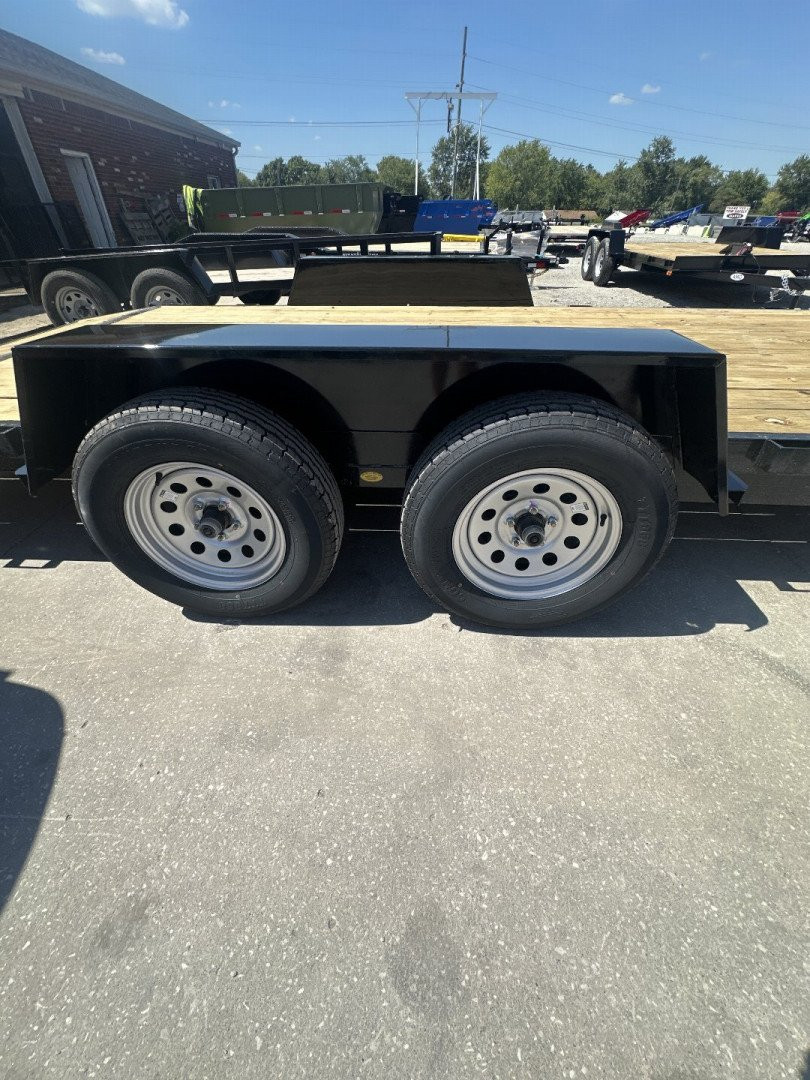 New 2025 AMO UT202 Car Hauler 82X20 TA DOVETAIL (GVW:7000) SLIDE IN RAMPS