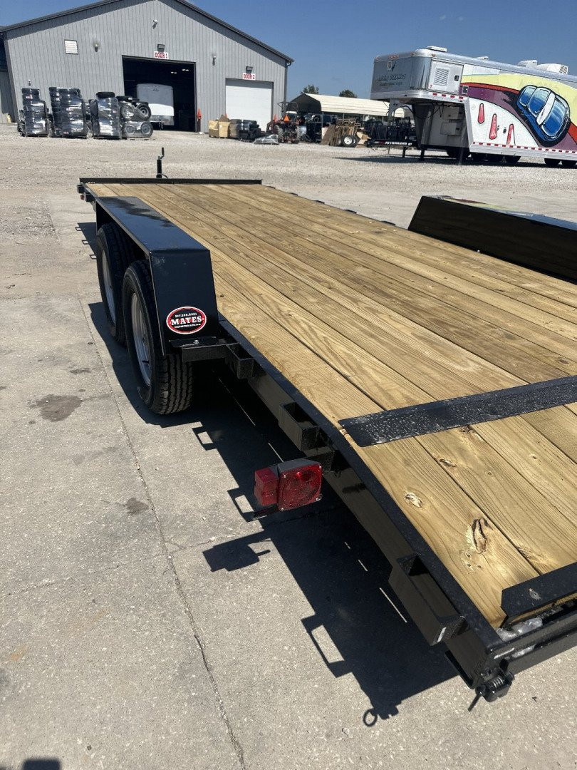 New 2025 AMO UT202 Car Hauler 82X20 TA DOVETAIL (GVW:7000) SLIDE IN RAMPS
