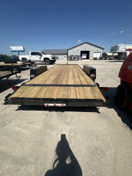 New 2025 AMO UT202 Car Hauler 82X20 TA DOVETAIL (GVW:7000) SLIDE IN RAMPS