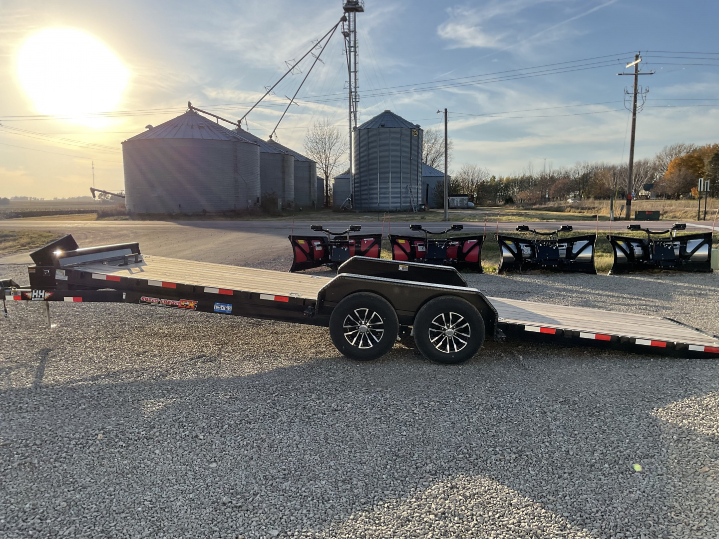 New 2025 H&H Trailers H8224EXL-100 Car Hauler