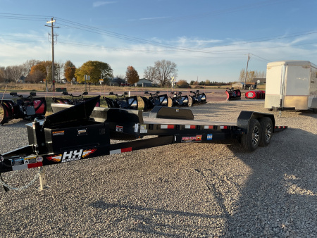 New 2025 H&H Trailers H8224EXL-100 Car Hauler