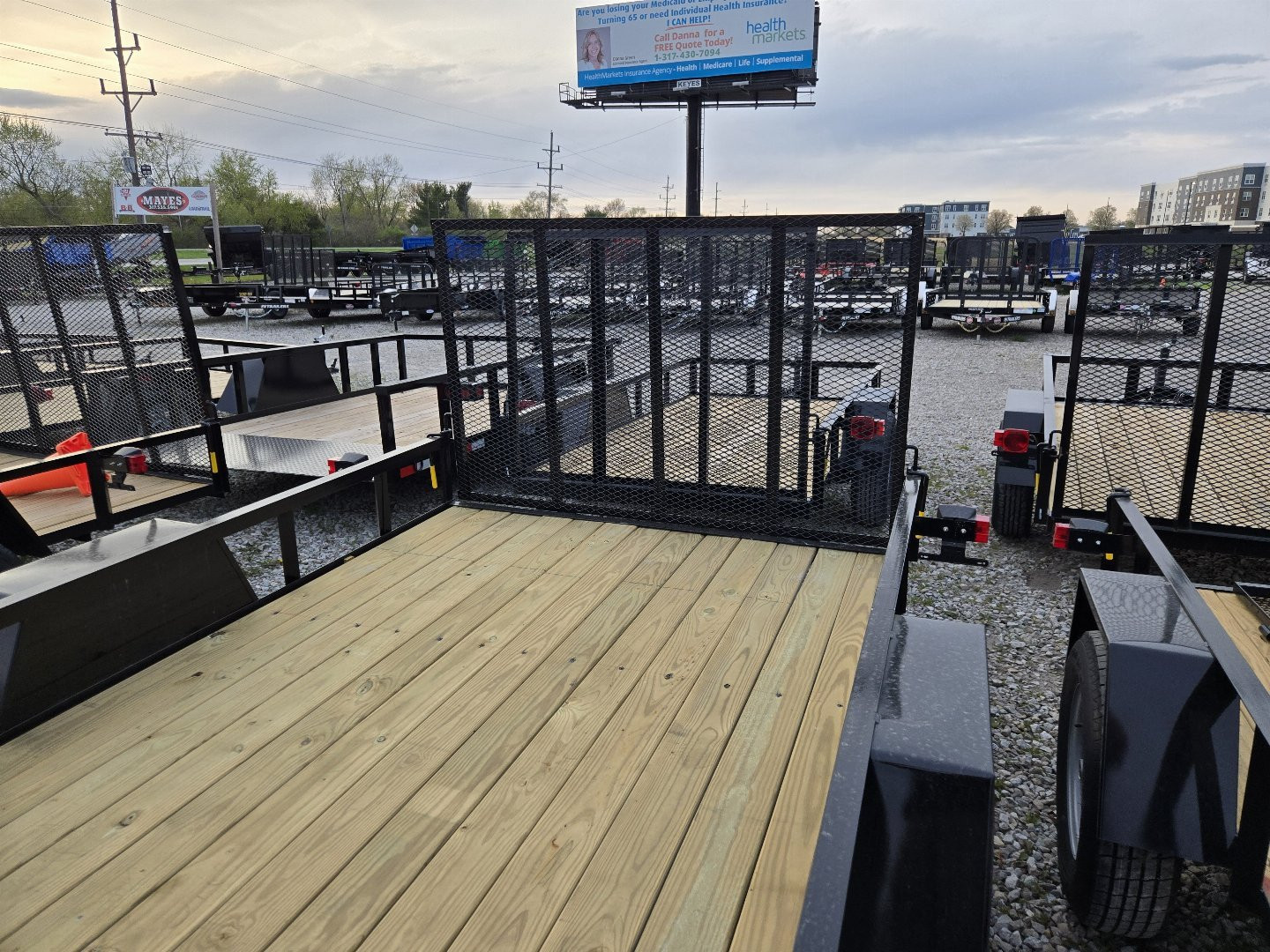 New 2025 AMO US121 Utility Trailer 76X12 SA LOWSIDE (GVW:2990)BLACK