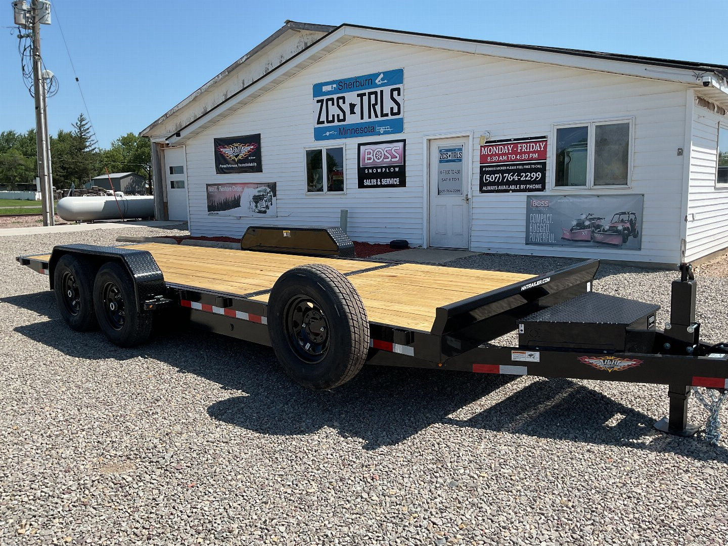 New 2025 H&H Trailers H16+6GTL-140 Equipment Trailer