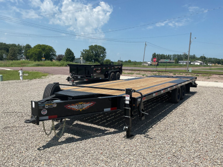 New 2025 H&H Trailers H20+5SDBCL-B-176 Equipment Trailer