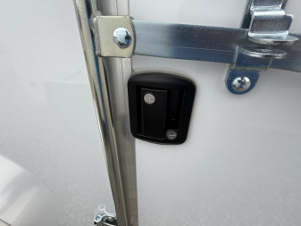 New 2025 Haul About Trailers PAN612SA Cargo / Enclosed Trailer 6X12 SA RAMP DOOR(GVW:2990) WHITE