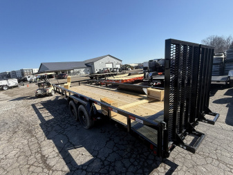 New 2025 Liberty LU10K83X20+2C5 Utility Trailer 83X22 TA (GVW:9990) MIDNIGHT BLACK