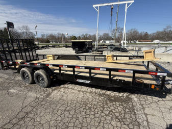 New 2025 Liberty LU10K83X20+2C5 Utility Trailer 83X22 TA (GVW:9990) MIDNIGHT BLACK