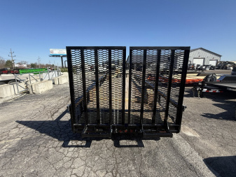 New 2025 Liberty LU10K83X20+2C5 Utility Trailer 83X22 TA (GVW:9990) MIDNIGHT BLACK