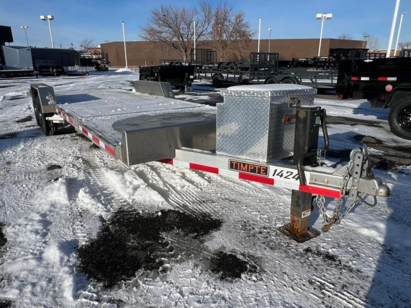 Used 2022 Timpte 1424 Tilt Trailer 14K Equipment Trailer