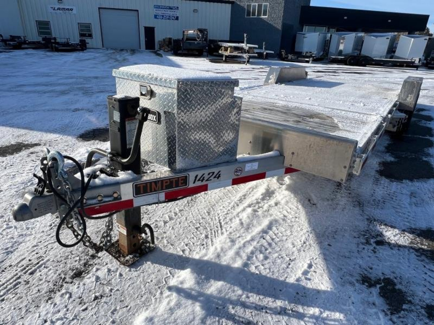 Used 2022 Timpte 1424 Tilt Trailer 14K Equipment Trailer
