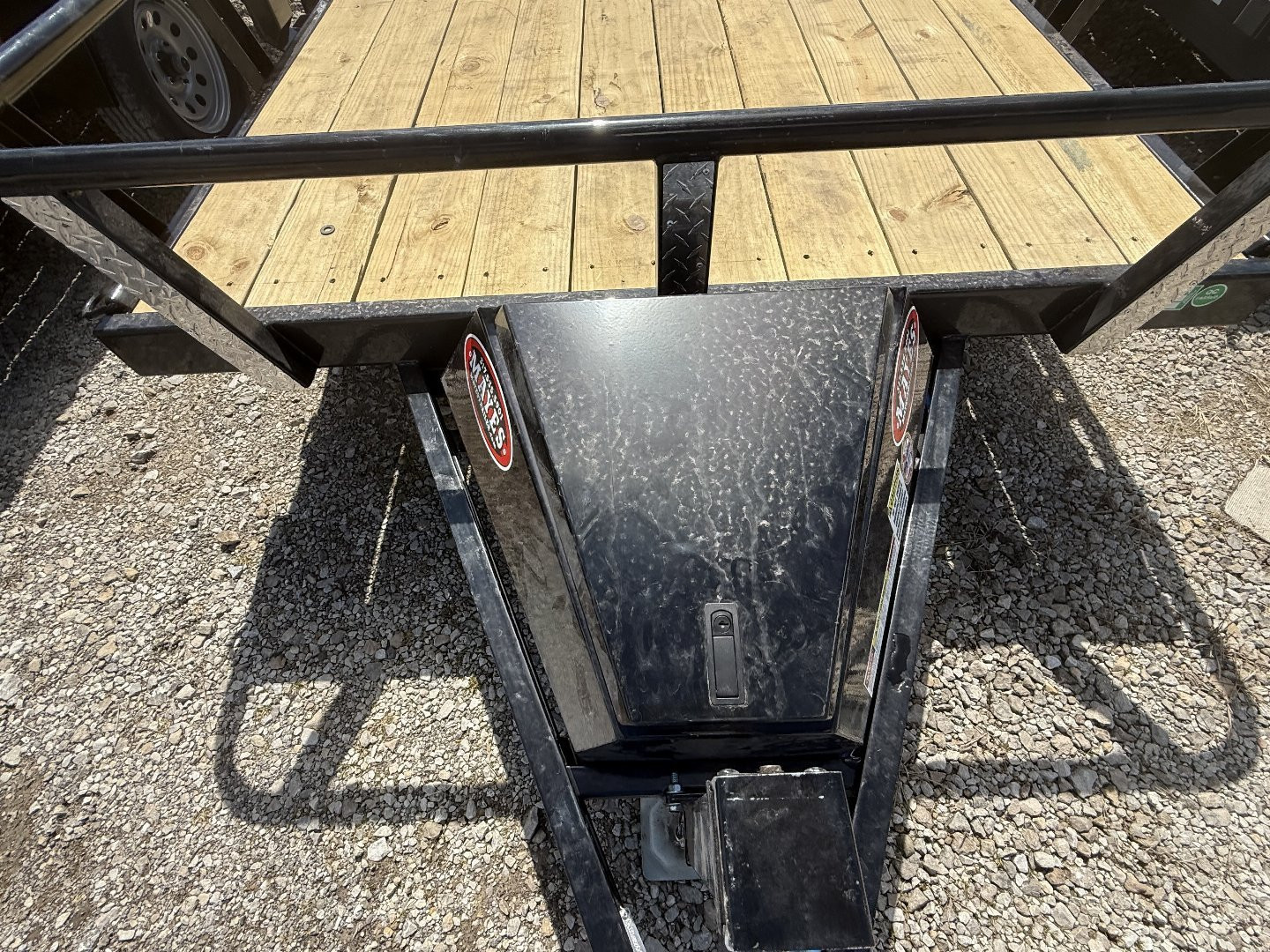 New 2025 RAWMAXX UTX1277BP3.5K Utility Trailer 77X12 SA (GVW:2900) BLACK