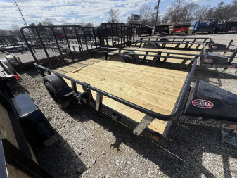 New 2025 RAWMAXX UTX1277BP3.5K Utility Trailer 77X12 SA (GVW:2900) BLACK