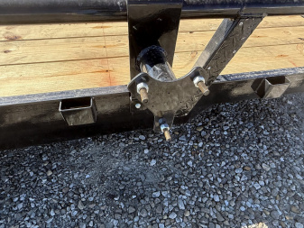 New 2025 RAWMAXX UTX2083BP14K Utility Trailer 83X20 TA DOVETAIL W/ HD GATE(GVW:14000) BLACK