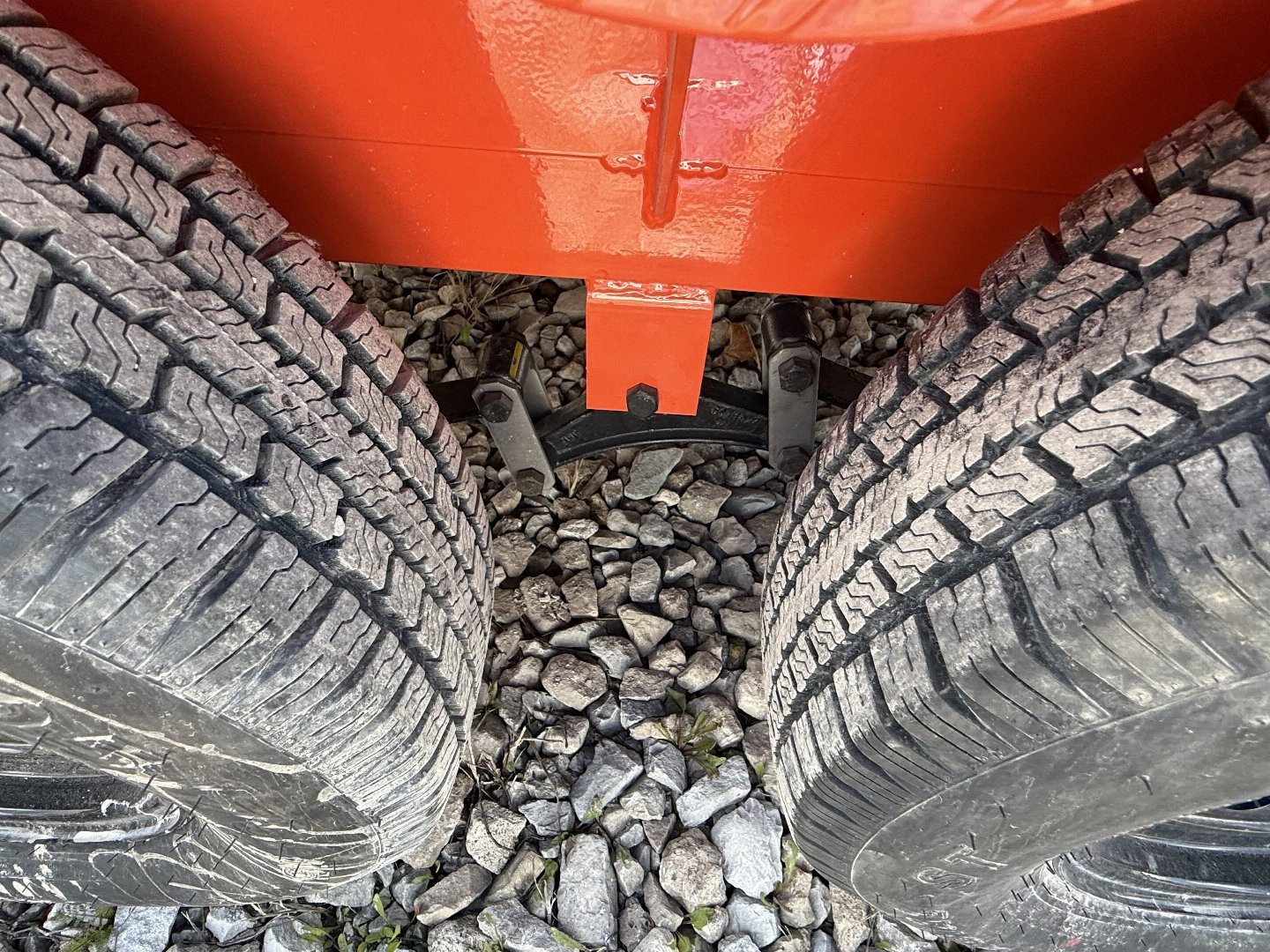 New 2025 RAWMAXX UTX1683BP7K Utility Trailer 83X16 TA (GVW:7000) ORANGE