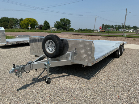 New 2025 Aluma WB24H-TA Landscape Trailer