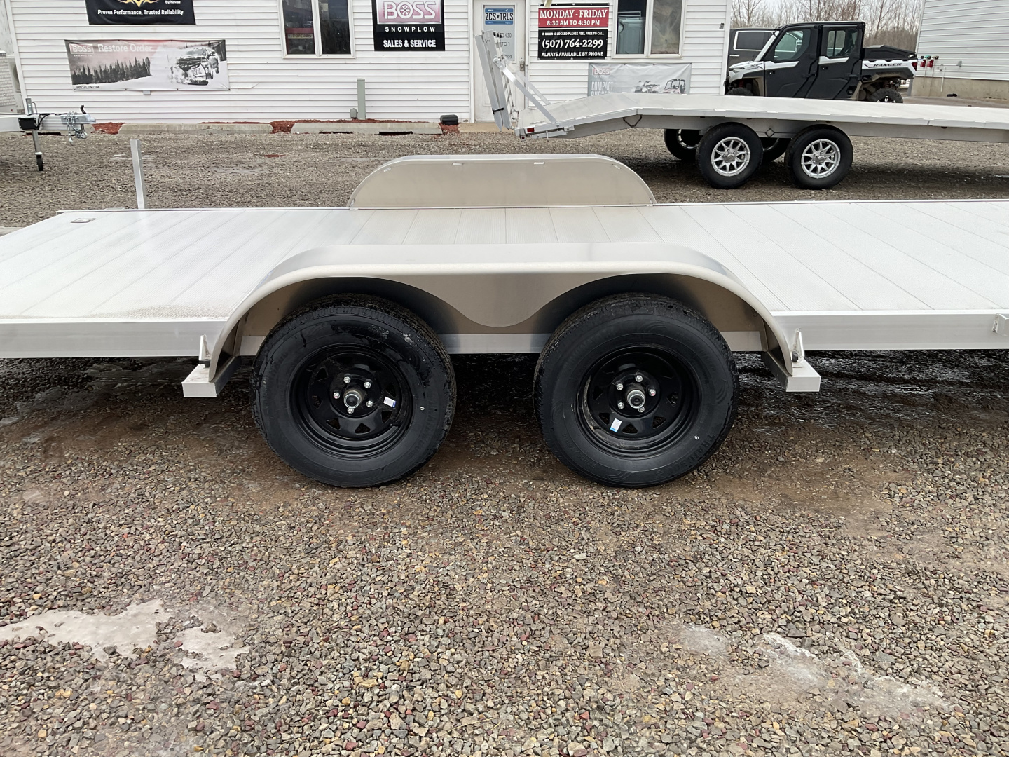New Aluma 8220ESA-TA-R Landscape Trailer
