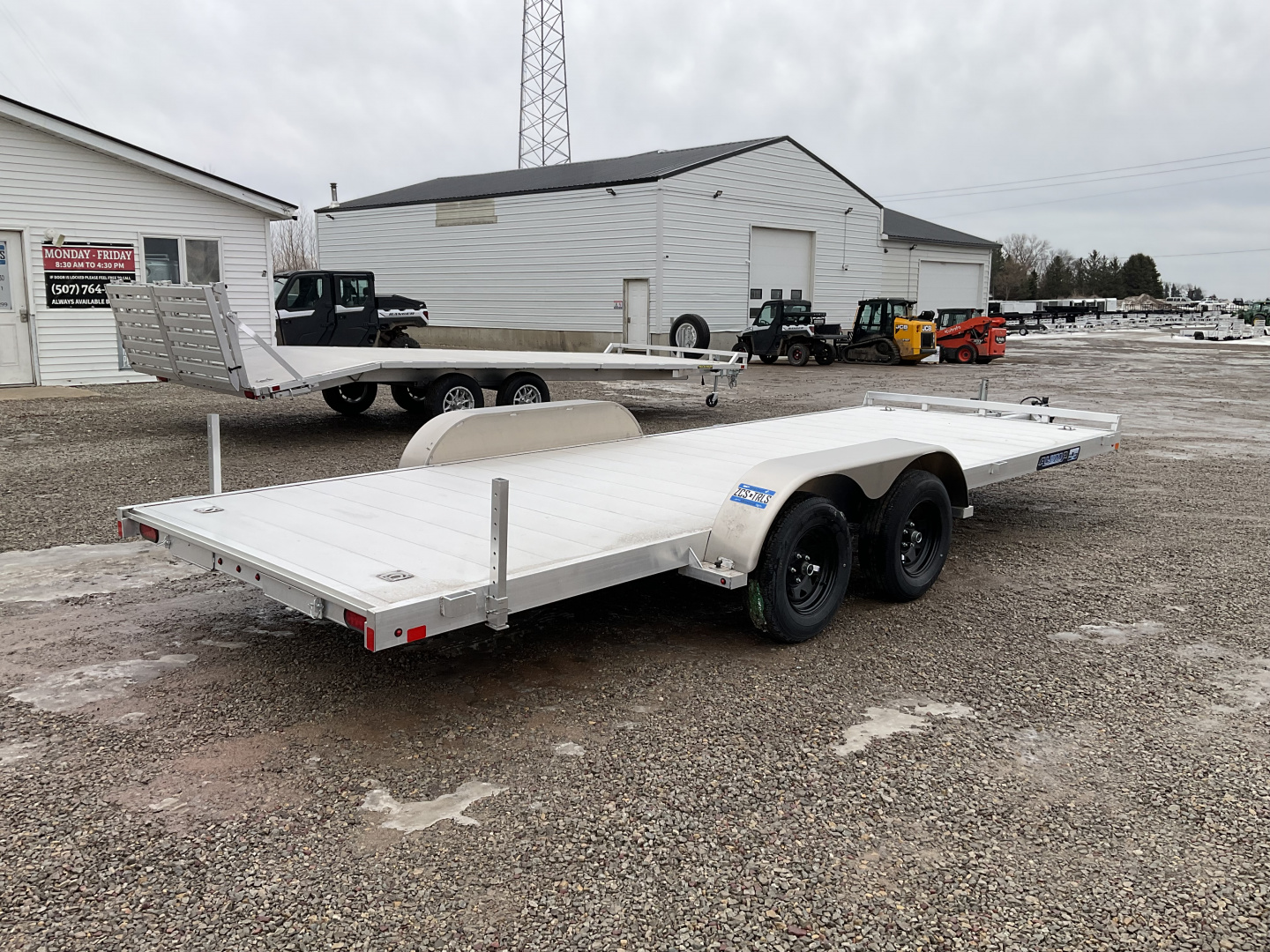New Aluma 8220ESA-TA-R Landscape Trailer