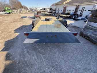 New 2025 Behnke TBCT2220ET-10K Tilt Trailer 83X22 TA PARTIAL TILT (GVW:20000) BLACK