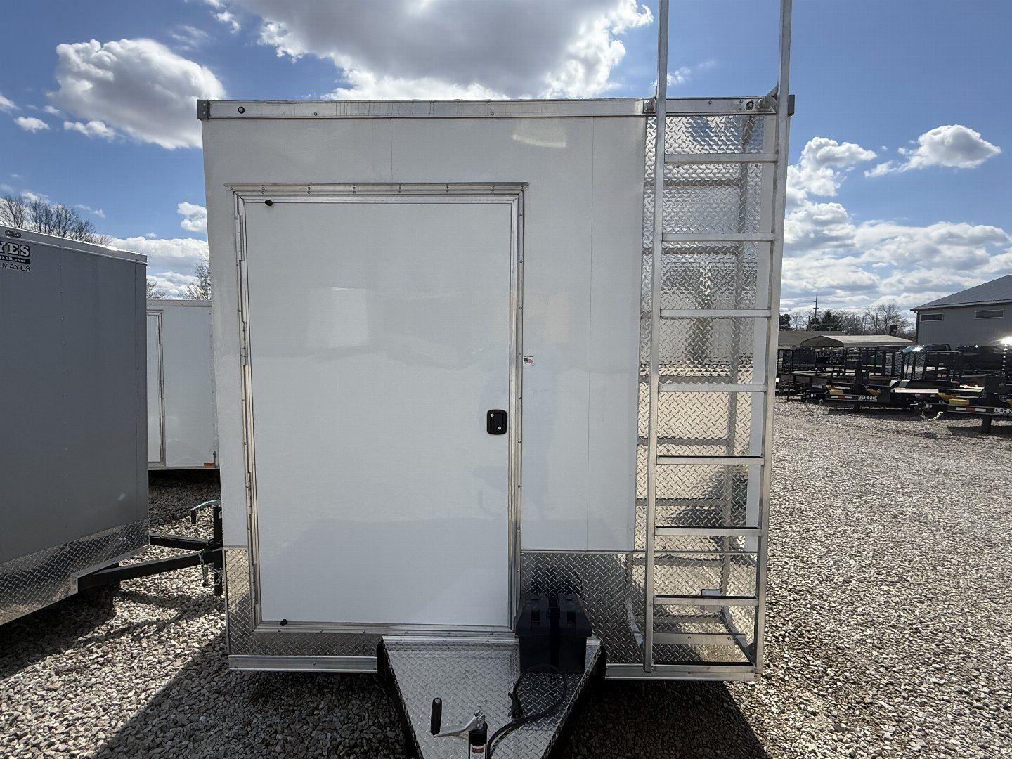 New 2025 RC Trailers MDLX8.5X16TA3 Cargo / Enclosed Trailer 102X16 TA RAMP DOOR (GVW:9990) WHITE