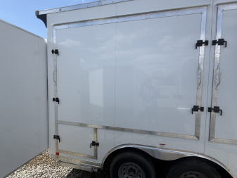 New 2025 RC Trailers MDLX8.5X16TA3 Cargo / Enclosed Trailer 102X16 TA RAMP DOOR (GVW:9990) WHITE