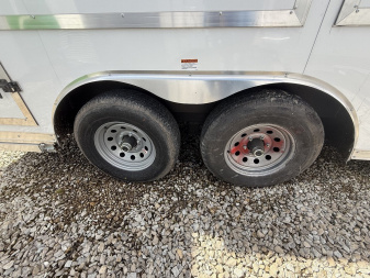 New 2025 RC Trailers MDLX8.5X16TA3 Cargo / Enclosed Trailer 102X16 TA RAMP DOOR (GVW:9990) WHITE