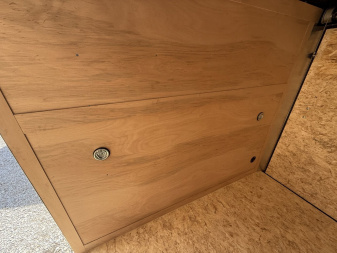 New 2024 WELLS CARGO FT612S2-D Cargo / Enclosed Trailer 6X12 SA RAMP DOOR (GVW:2990) WHITE