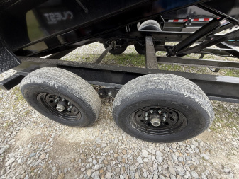 New 2025 PJ Trailers DM142 Dump Trailer 83X14 TA (GVW:14000) BLACK