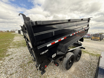 New 2025 PJ Trailers DM142 Dump Trailer 83X14 TA (GVW:14000) BLACK