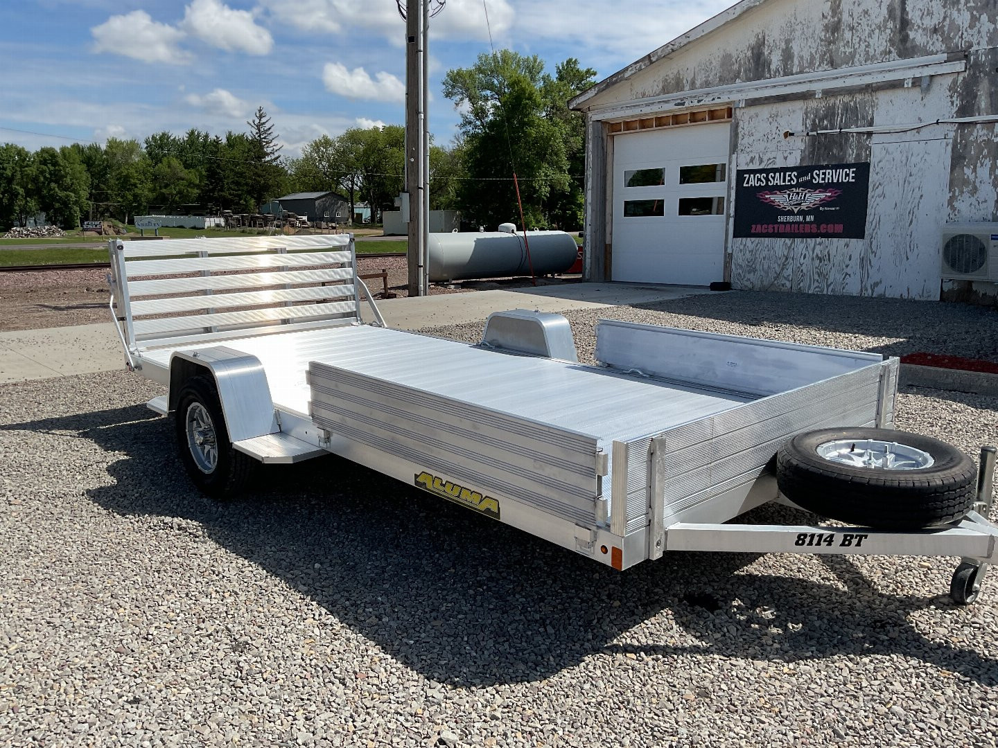 New 2026 Aluma 8114-BT Utility Trailer