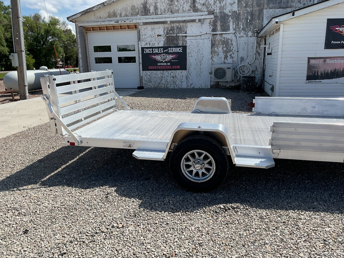 New 2026 Aluma 8114-BT Utility Trailer
