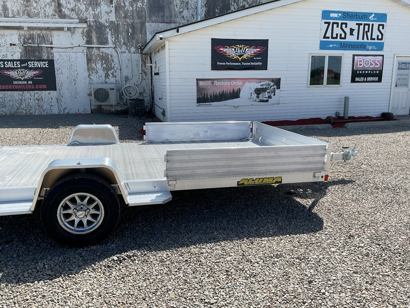 New 2026 Aluma 8114-BT Utility Trailer