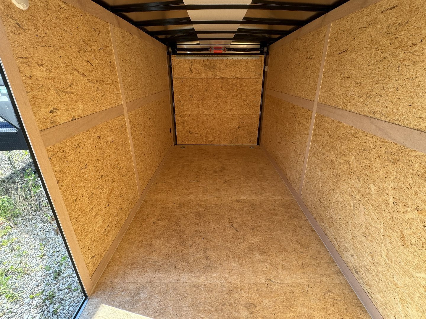 New 2025 WELLS CARGO FT716T2 Cargo / Enclosed Trailer 7X16 TA RAMP DOOR (GVW:7000) WHITE