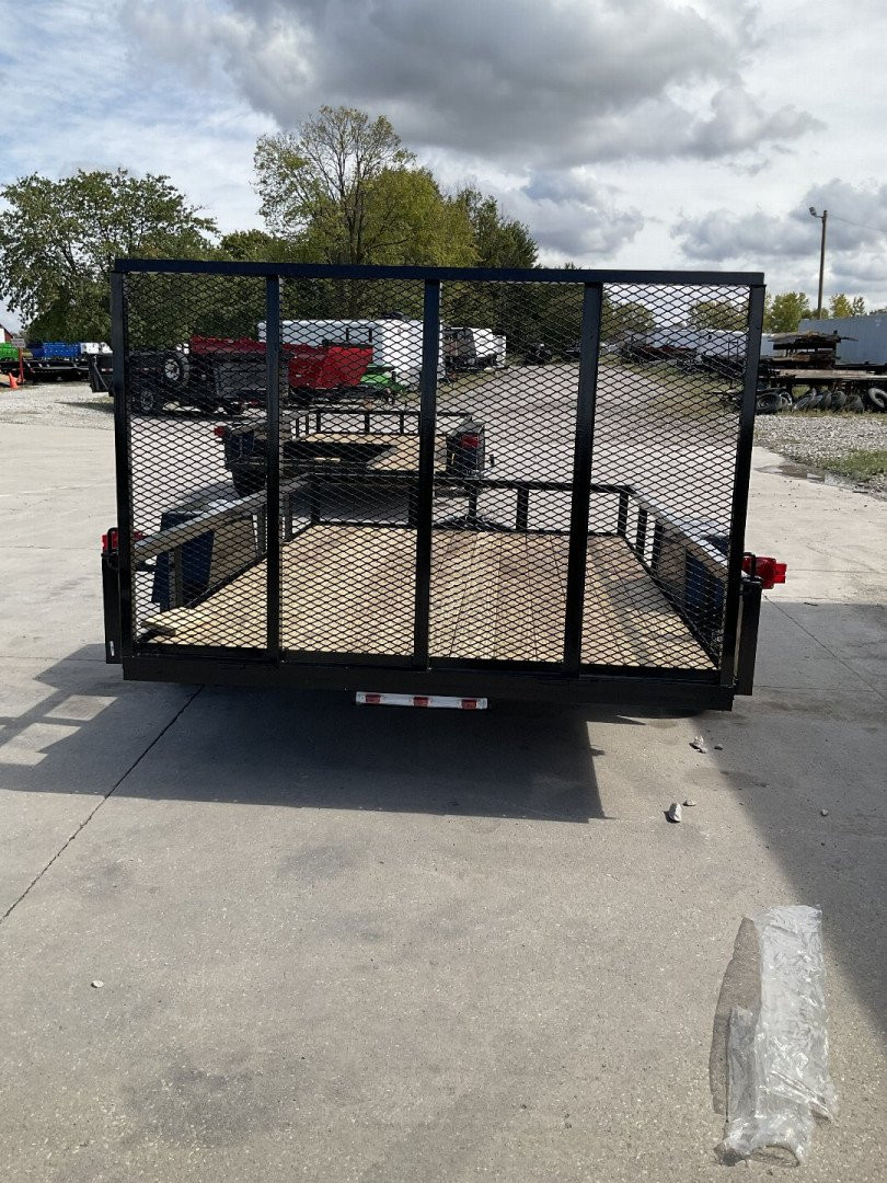 New 2025 AMO US101 Utility Trailer 76X10 SA LOWSIDE (GVW:2990)BLACK