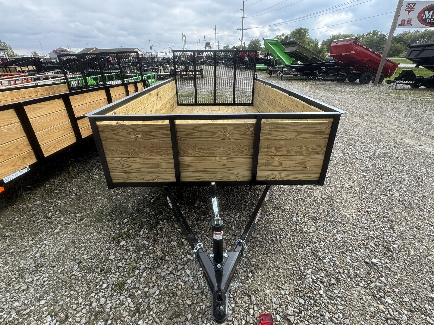 New 2025 AMO US121 Utility Trailer 76X12 SA HIGH SIDE (GVW:2990)