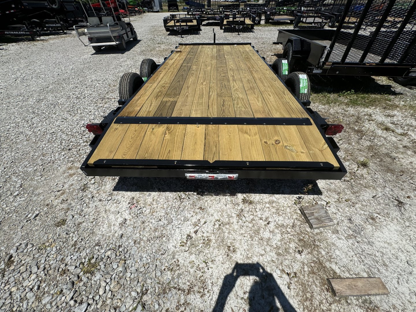 New 2025 AMO UT162 Car Hauler 82X16 TA DOVETAIL (GVW:7000) SLIDE IN RAMPS