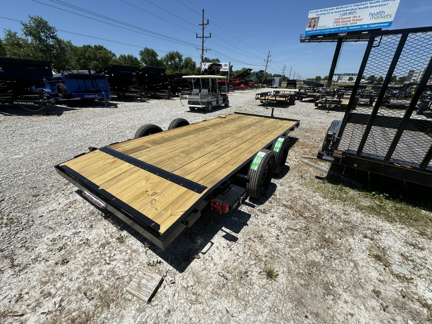 New 2025 AMO UT162 Car Hauler 82X16 TA DOVETAIL (GVW:7000) SLIDE IN RAMPS