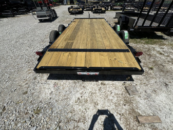 New 2025 AMO UT162 Car Hauler 82X16 TA DOVETAIL (GVW:7000) SLIDE IN RAMPS