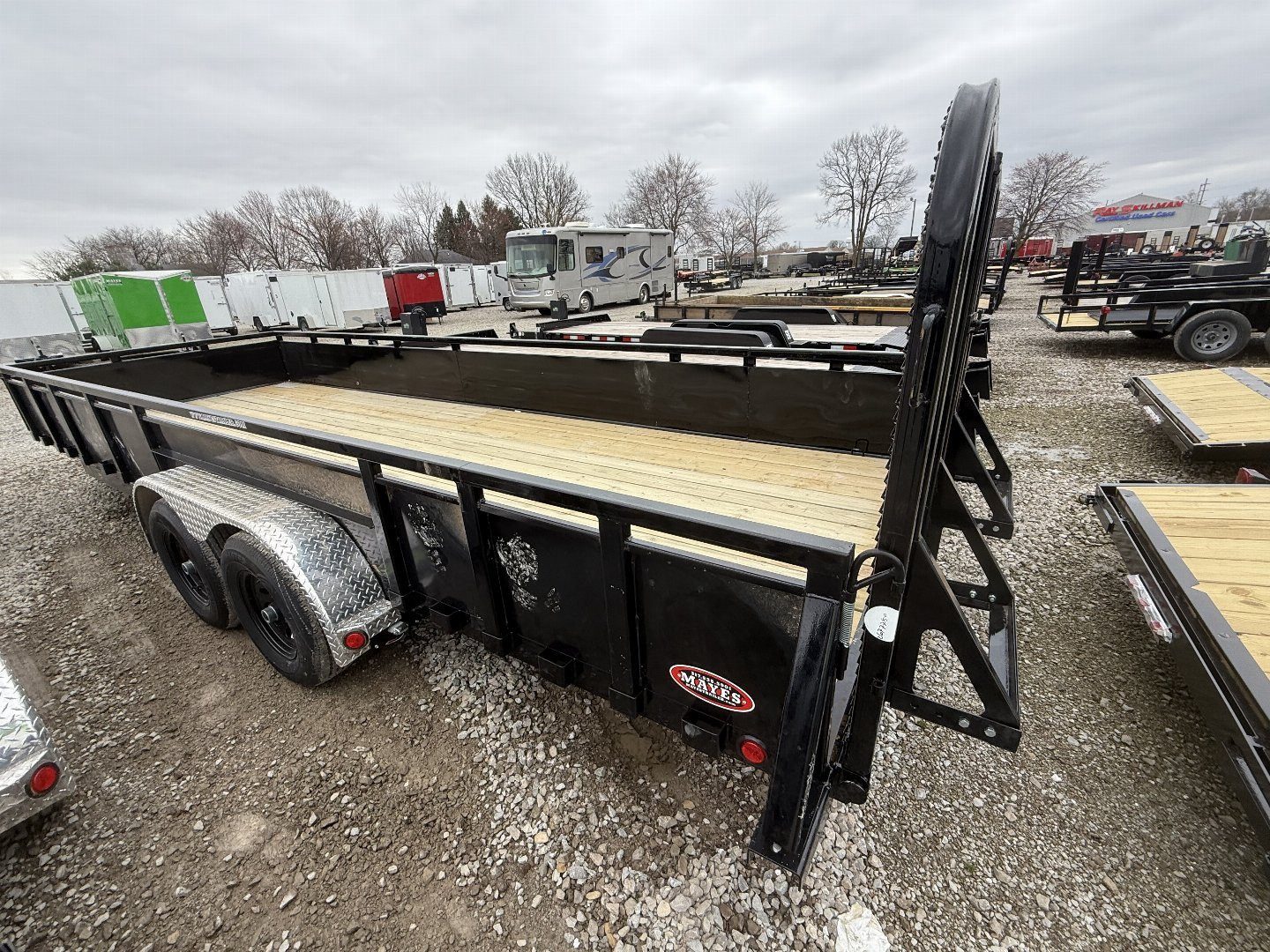 New 2025 PJ Trailers UL222 Utility Trailer 83X22 TA STRAIGHT DECK (GVW:9900) METAL SIDES
