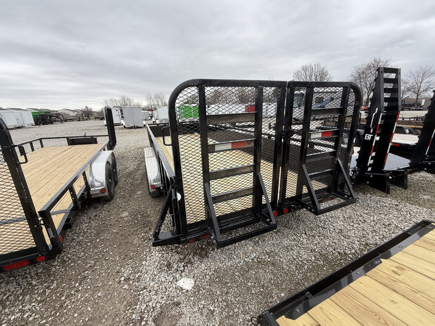 New 2025 PJ Trailers UL222 Utility Trailer 83X22 TA STRAIGHT DECK (GVW:9900) METAL SIDES