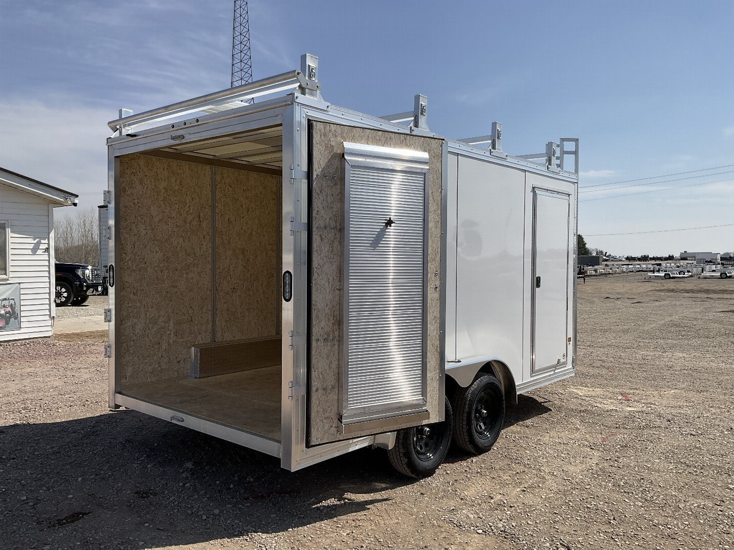 New 2025 ALCOM EZEC7.5X14UCP Cargo / Enclosed Trailer