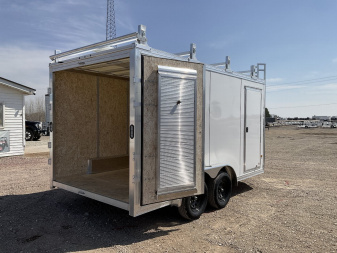 New 2025 ALCOM EZEC7.5X14UCP Cargo / Enclosed Trailer
