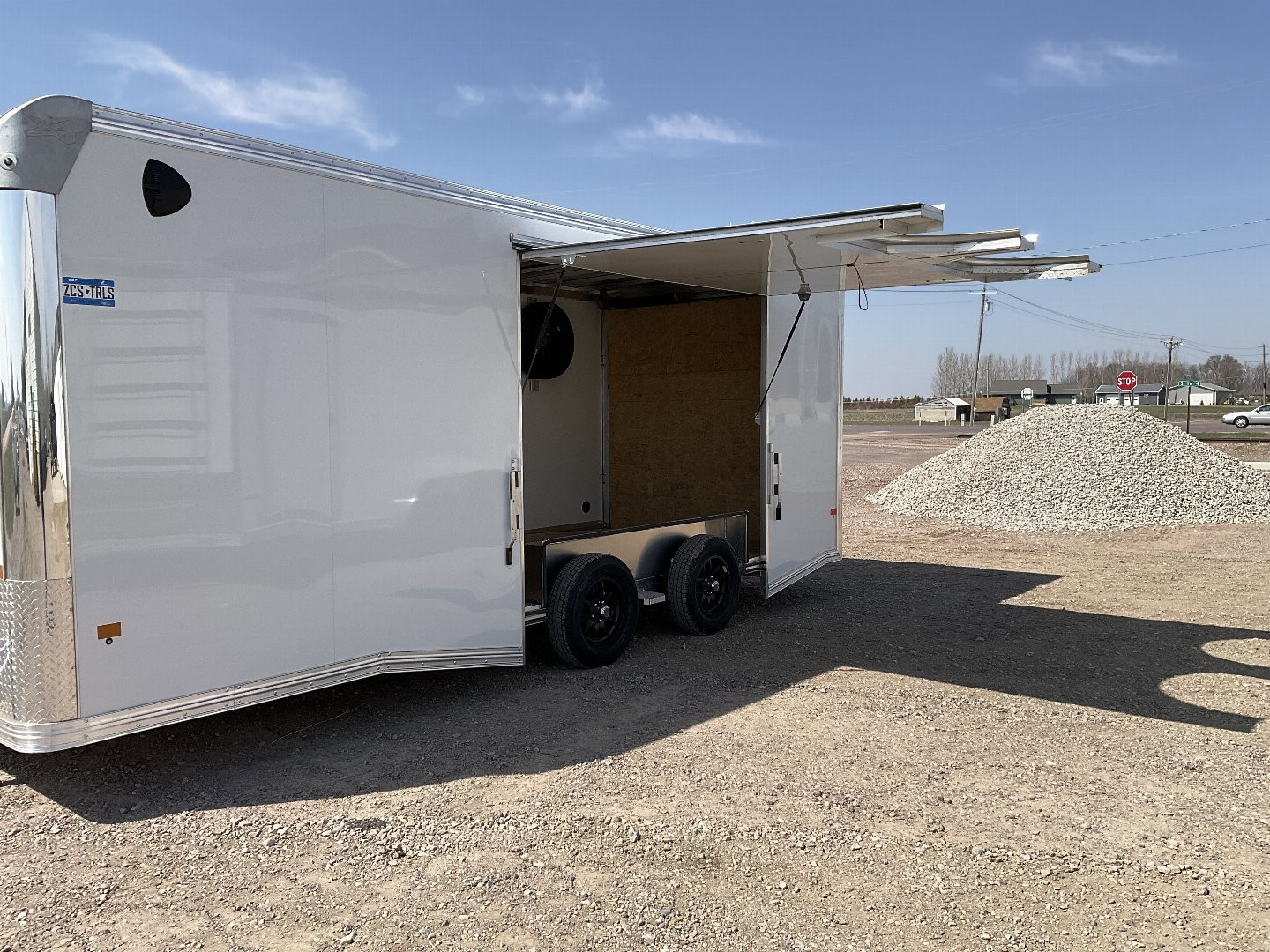 New 2025 ALCOM EZEC8.5X20CH Car Hauler