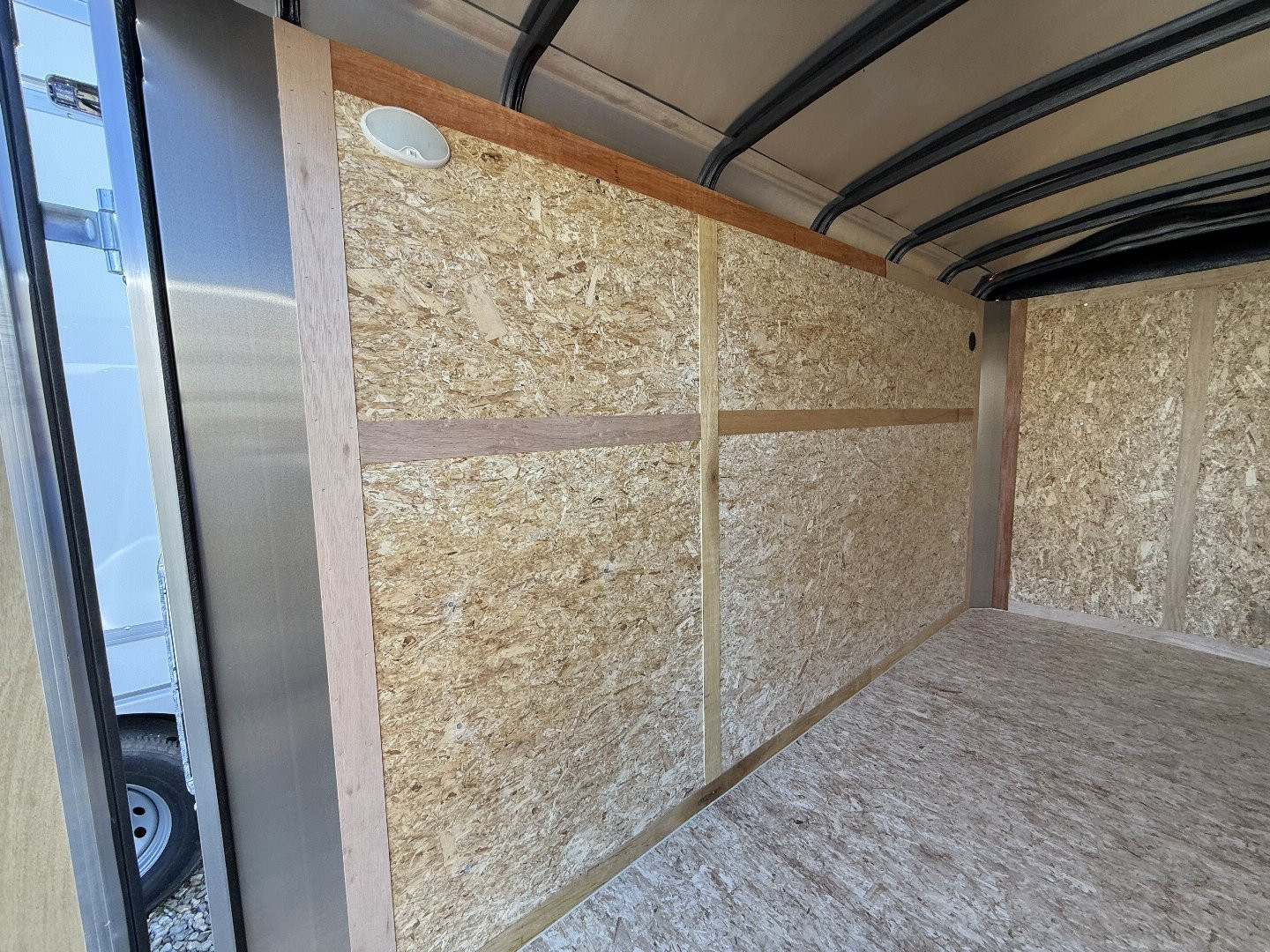 New 2025 Cargo Mate BL612TA2-24 Cargo / Enclosed Trailer 6X12 TA (GVW:7000) WHITE